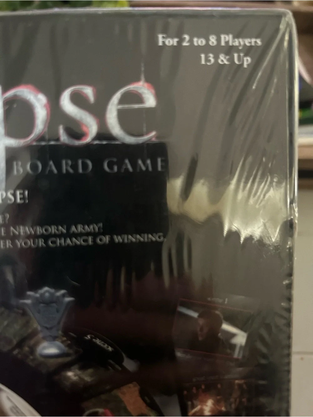 NEW IN PLASTIC Eclipse: The Twilight Saga Movie Board Game - Black 2010